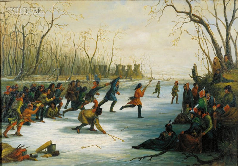 Appraisal: Attributed to Seth Eastman American - Ball Play of the