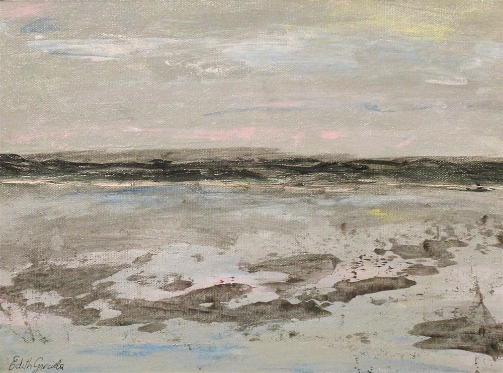 Appraisal: EDITH GRACIELA TH ST CENTURY SEASCAPE Oil on canvasboard x