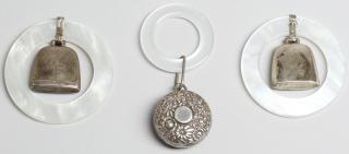 Appraisal: Silver Mother Vintage s the first a pair stamped Sterling