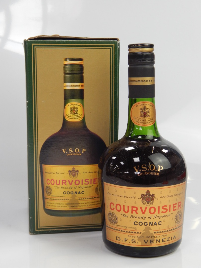 Appraisal: A bottle of Courvoisier Napoleon Brandy with box