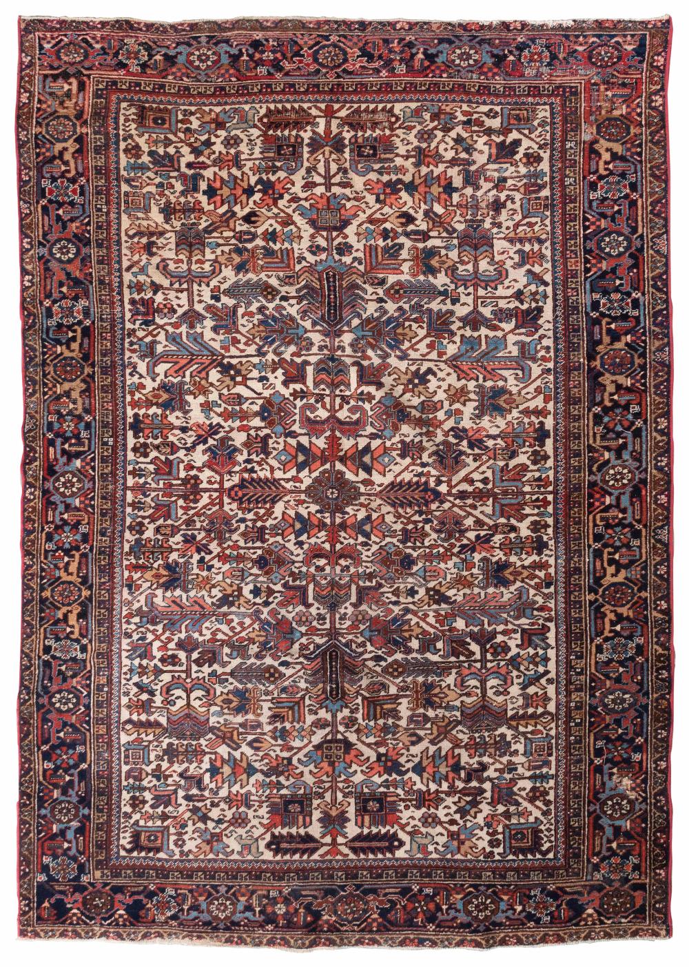 Appraisal: HERIZ RUG X SECOND QUARTER OF THE TH CENTURYHERIZ RUG