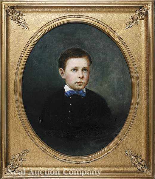 Appraisal: Harold Rudolph American New Orleans - Portrait of a Boy