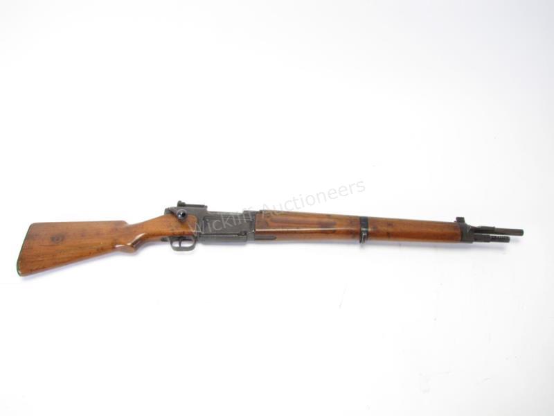 Appraisal: MAS Model Bolt Action Rifle-Blued barrel Chambered in x mm