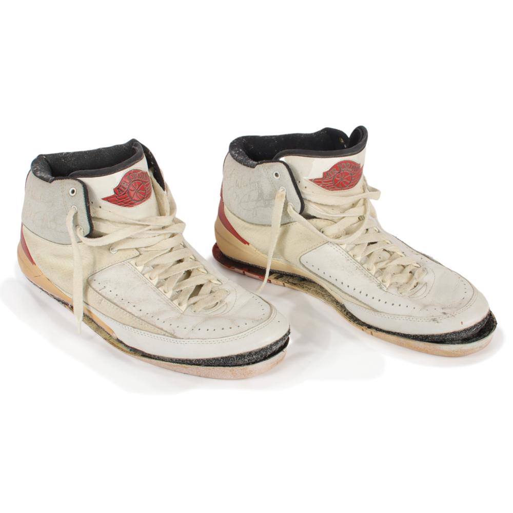 Appraisal: MICHAEL JORDAN GAME USED NIKE SHOES Michael Jordan Game Used