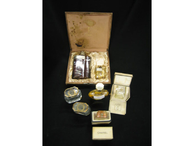 Appraisal: Crystal Perfume Bottles some boxed