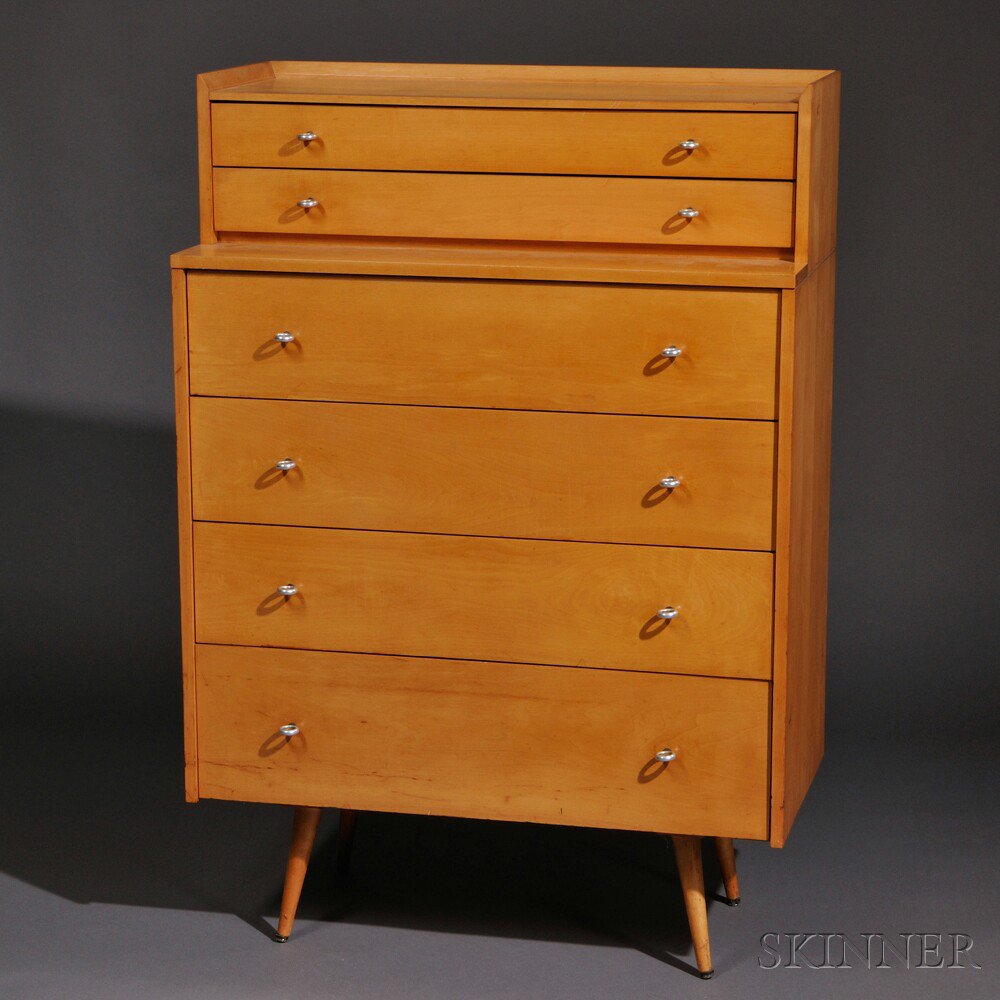 Appraisal: Paul McCobb for Planner Group Chest of Drawers Maple and