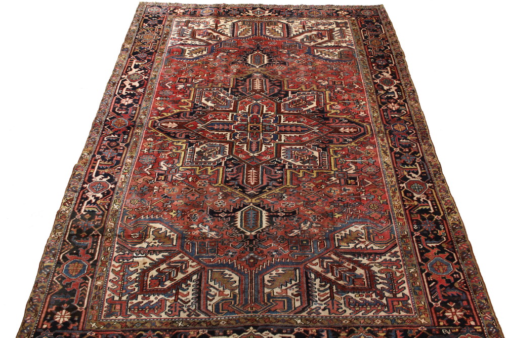 Appraisal: HERIZ CARPET - ' x ' Northwest Persia nd quarter