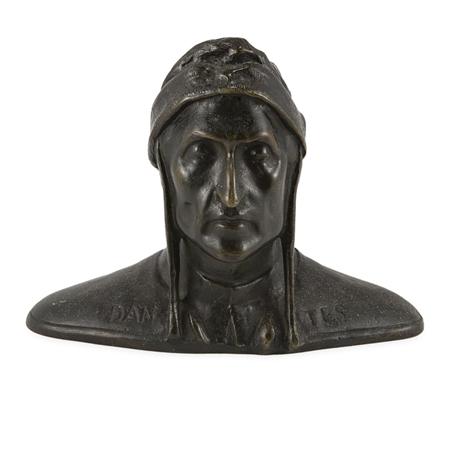 Appraisal: Bronze Bust of Dante Estimate -