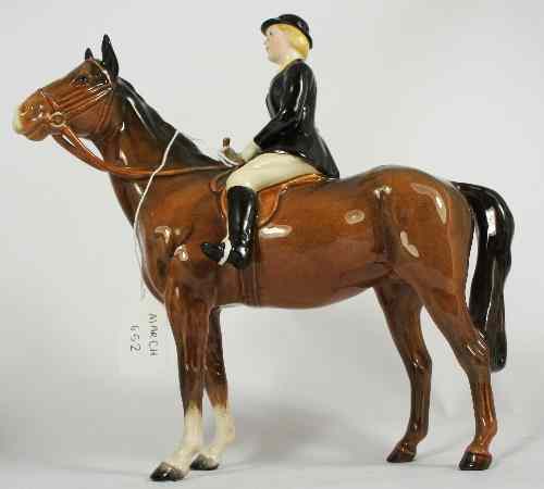 Appraisal: Beswick Huntswoman Brown Gloss