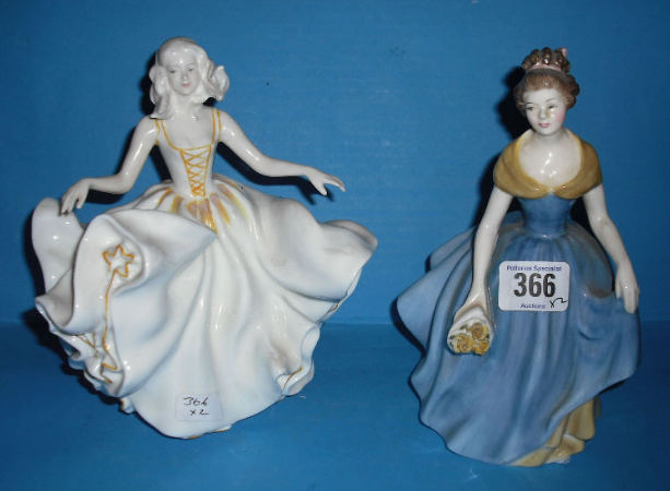 Appraisal: Royal Doulton Figures Sweet Seventeen HN and Melanie HN