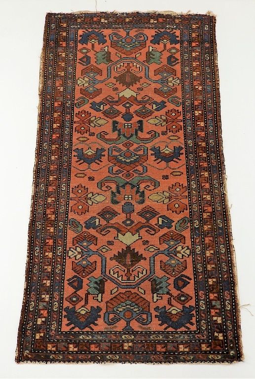 Appraisal: C Persian Oriental Lilihan Sarouk Carpet Rug Persia Circa Open