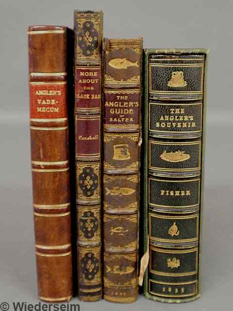 Appraisal: Four books- The Complete Angler's Capt T Williamson London More