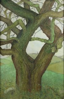 Appraisal: Painting Cyprian Gauthier Cyprian Gauthier French th century Mon Arbre