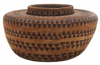 Appraisal: Fine American Indian Basket Northern California early th century by