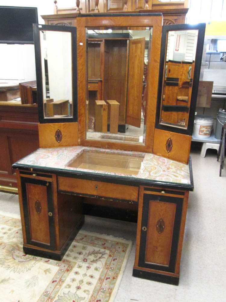 Appraisal: BIEDERMEIER STYLE VANITY German late th early th century a