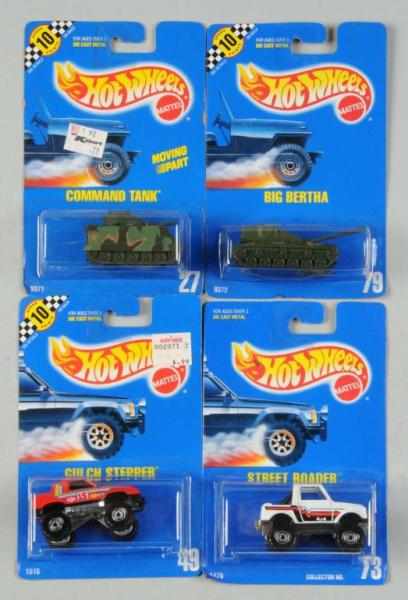 Appraisal: Lot of Mattel Hot Wheels Blue Card Vehicles Description Includes