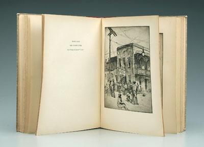 Appraisal: Elizabeth O'Neill Verner book Prints and Impressions of Charleston Bostick