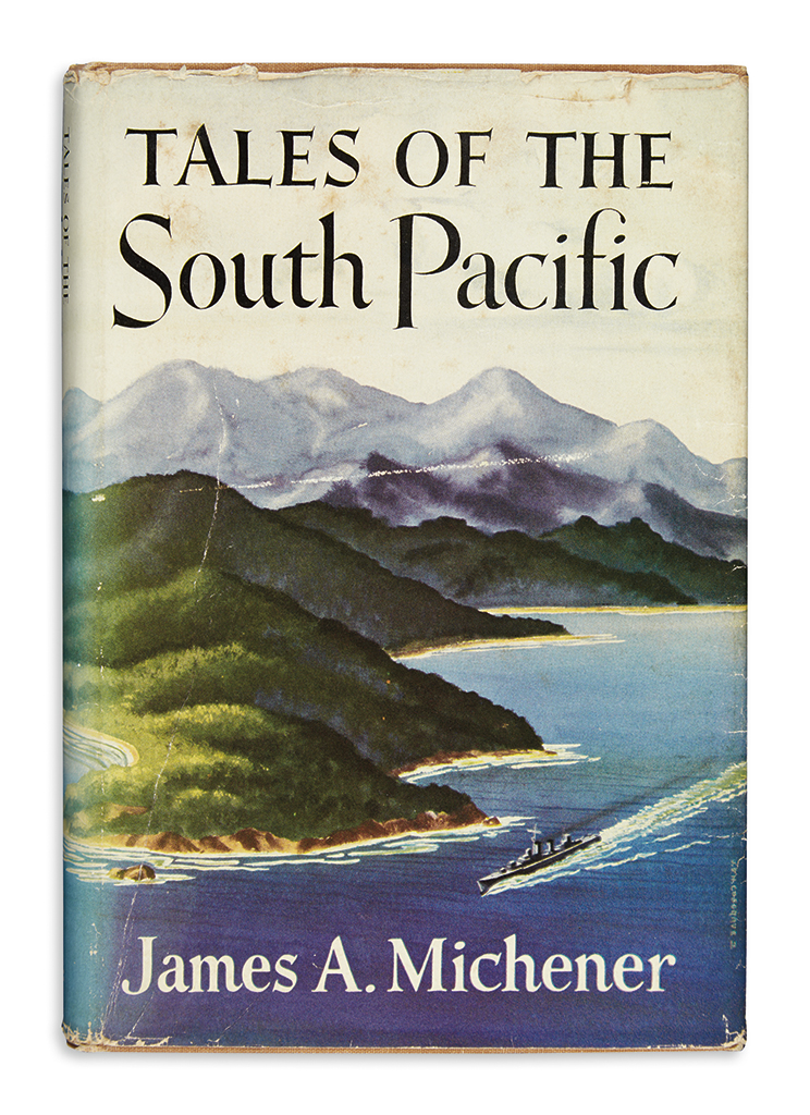 Appraisal: MICHENER JAMES Tales of the South Pacific vo publisher's orange