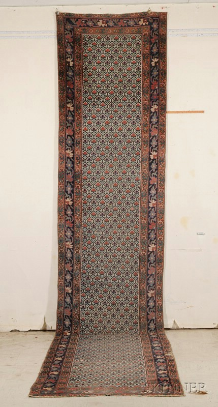 Appraisal: Northwest Persian Runner early th century small edge repairs end