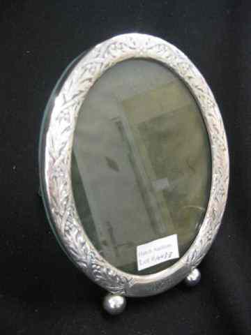 Appraisal: Kerr Sterling Silver Picture Frame oval for a '' x