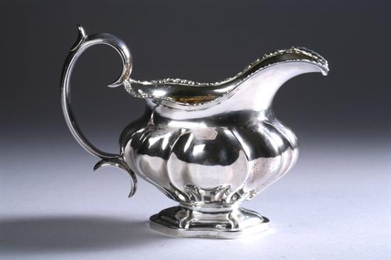 Appraisal: RUSSIAN SILVER CREAMER Gustav Weckman Tallin AT assayer mark silver