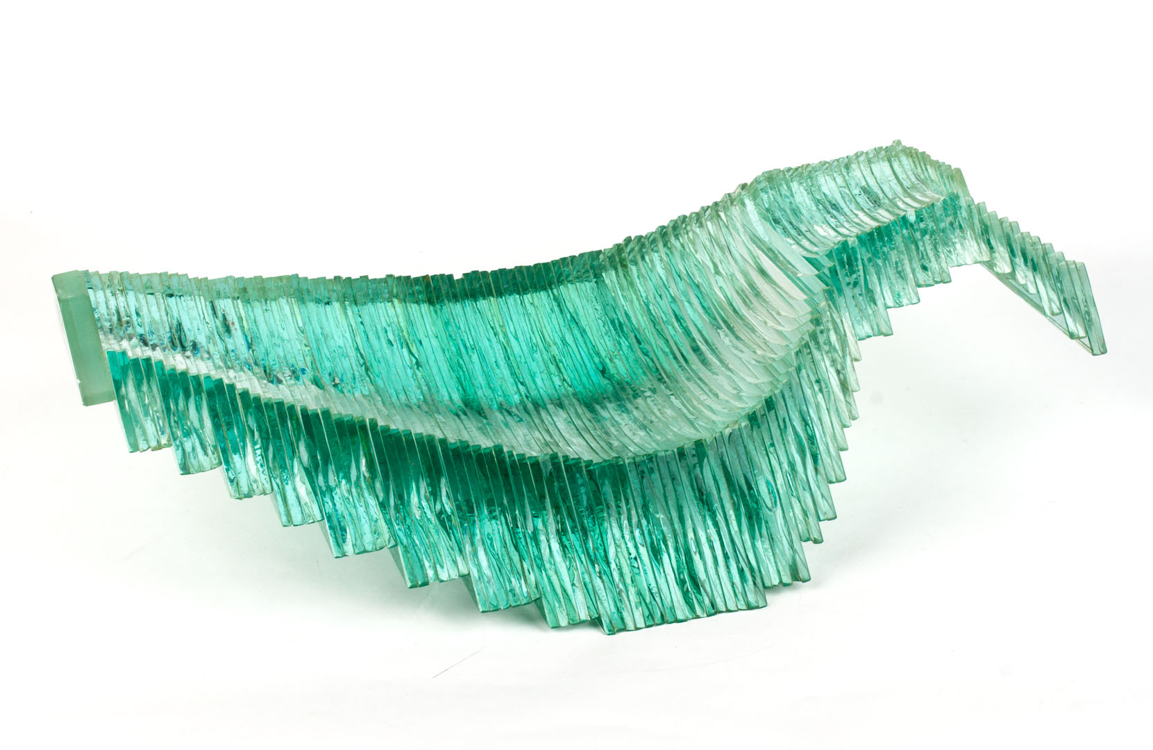 Appraisal: Sidney Hutter Contemporary glass sculpture Sidney Hutter American b Quasi