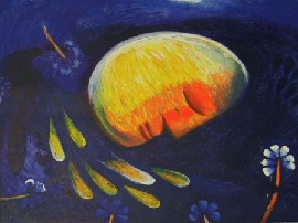 Appraisal: Charles Blackman born Sun Song - Orpheus Suite collograph signed