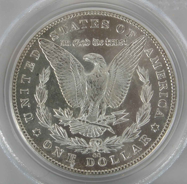 Appraisal: CC Carson City Morgan Silver Dollar MS