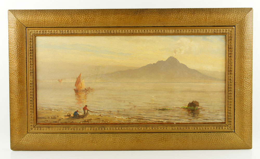 Appraisal: - Elwell View of Mount Vesuvius O C D Jerome