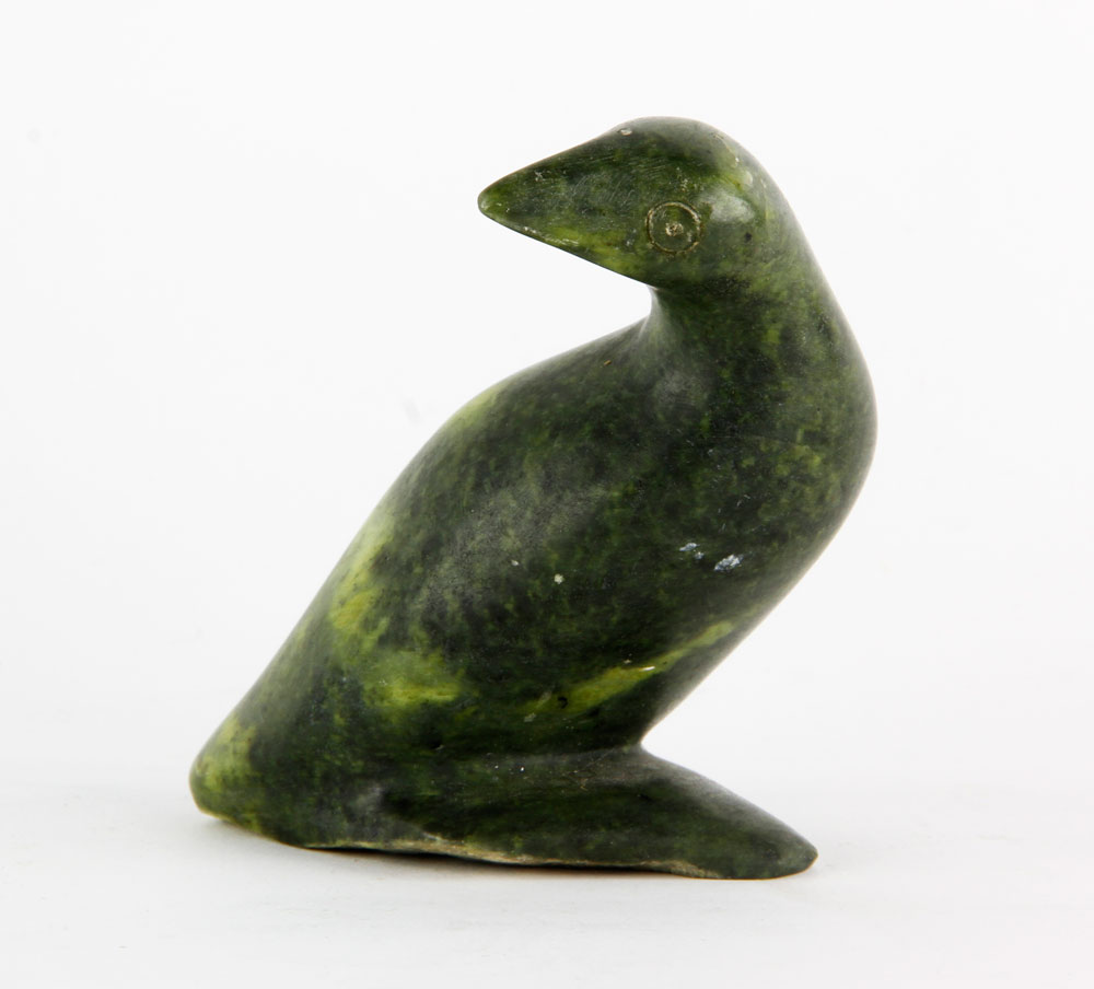 Appraisal: - Inuit Stone Carving Inuit carving of a bird stone