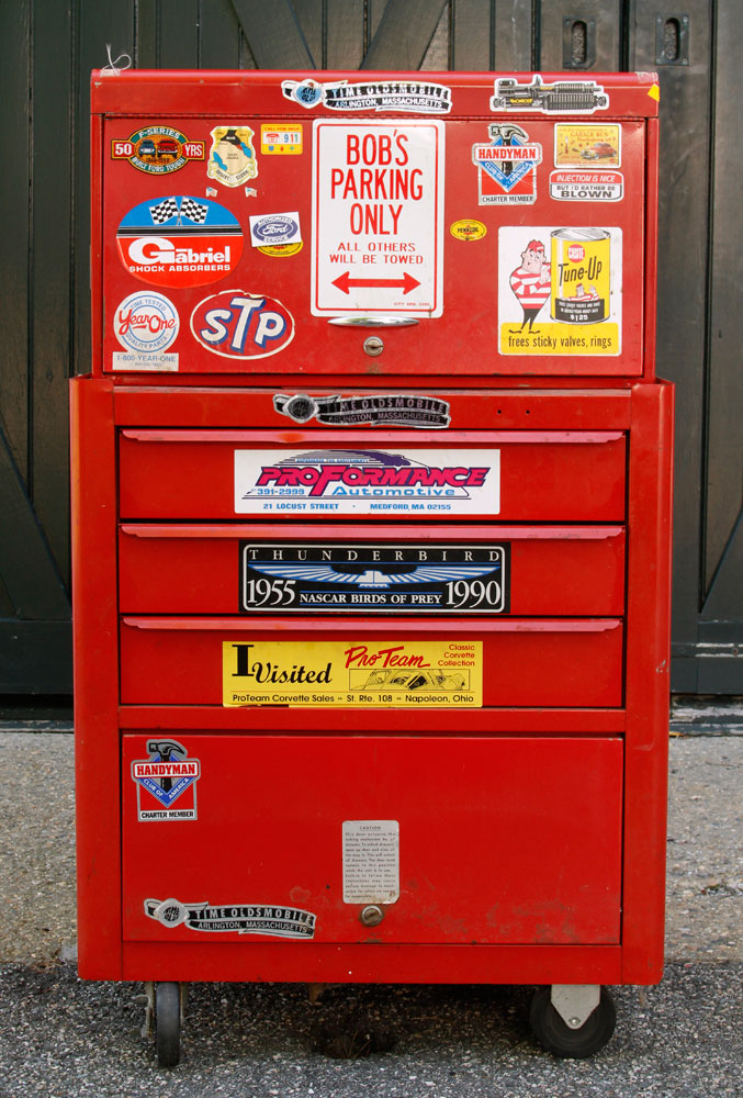 Appraisal: - Mechanic's Stacking Tool Box and Tools mechanic's stacking tool