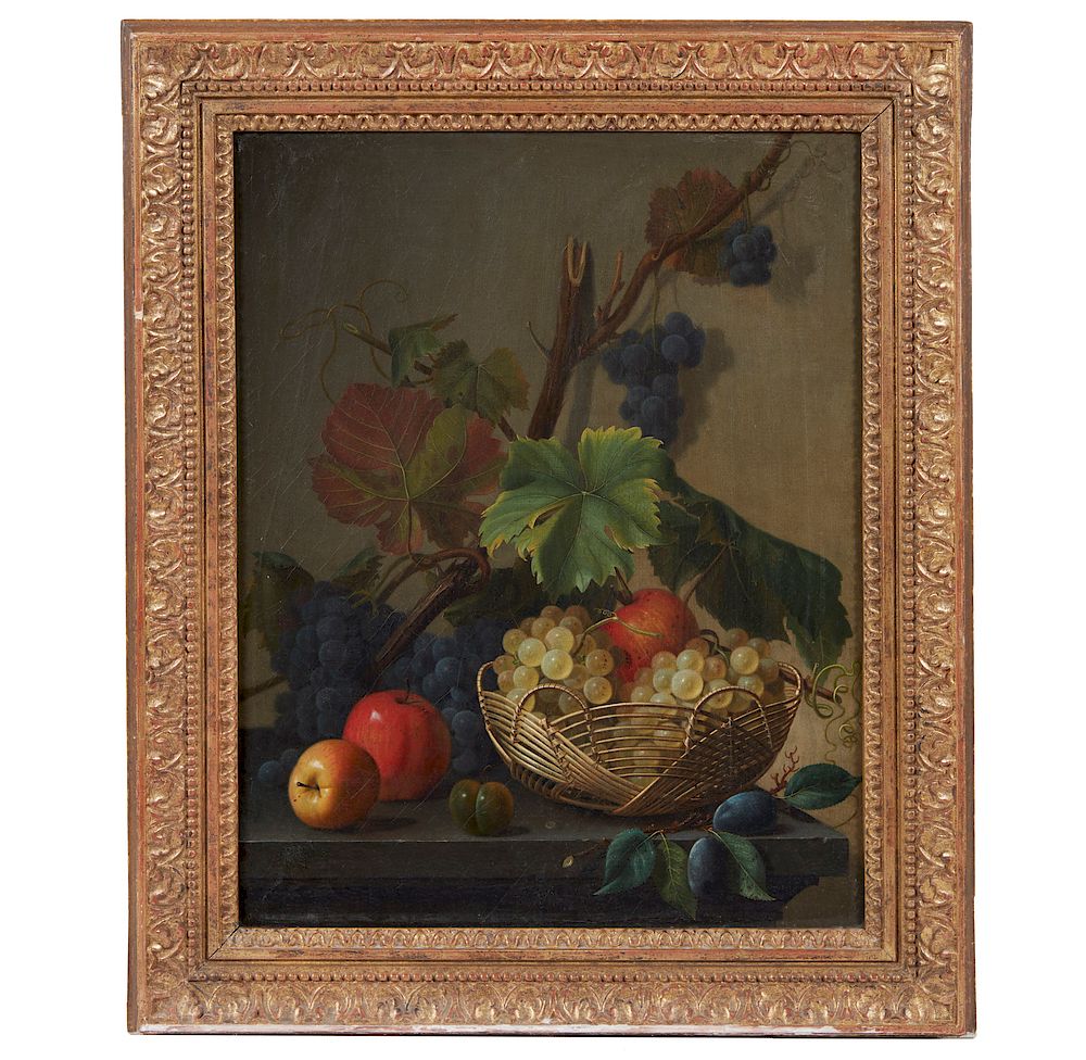 Appraisal: Still Life Painting attributed to Johann Wilhelm Preyer - Framed