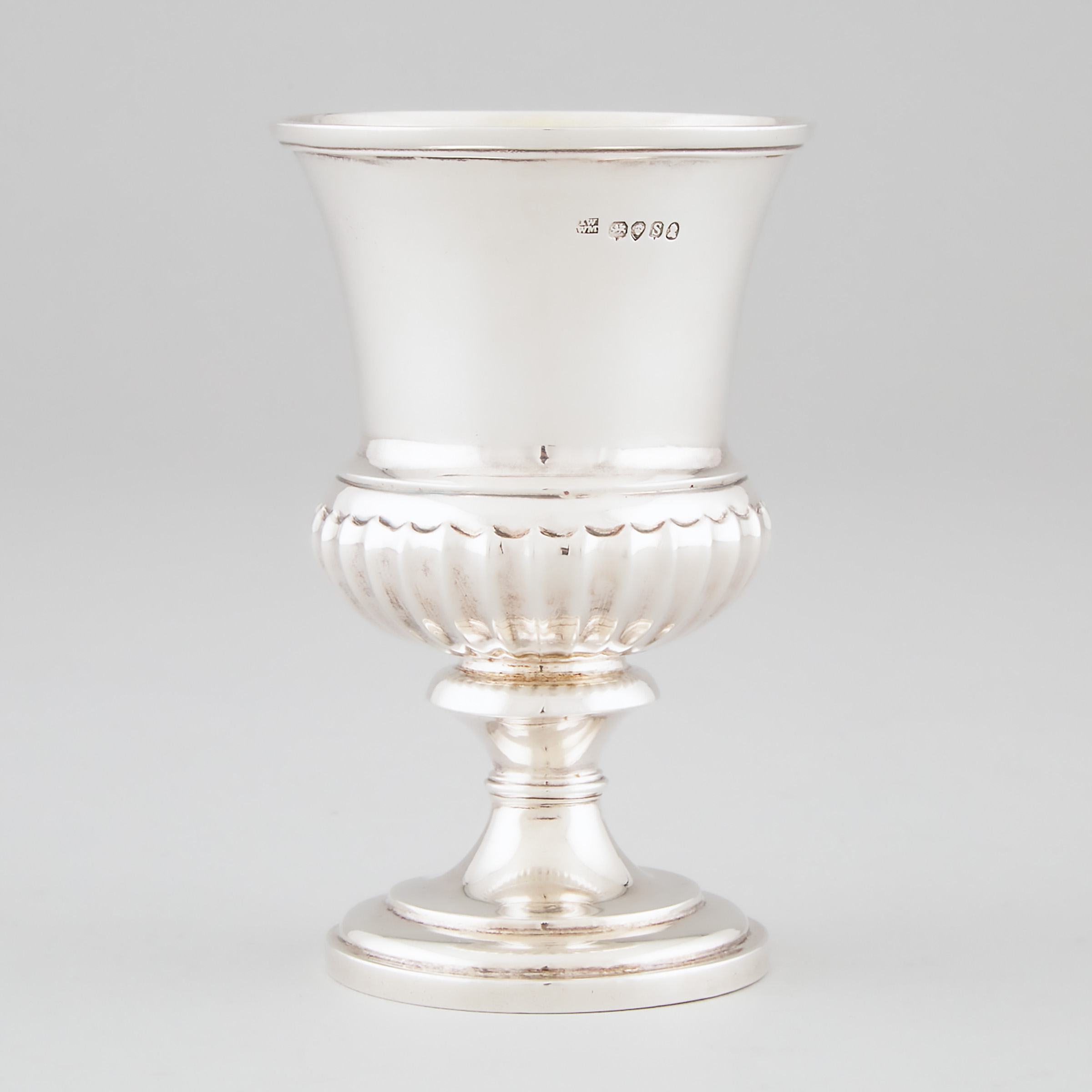 Appraisal: William IV Silver Thistle Shaped Goblet John Wrangham William Moulson