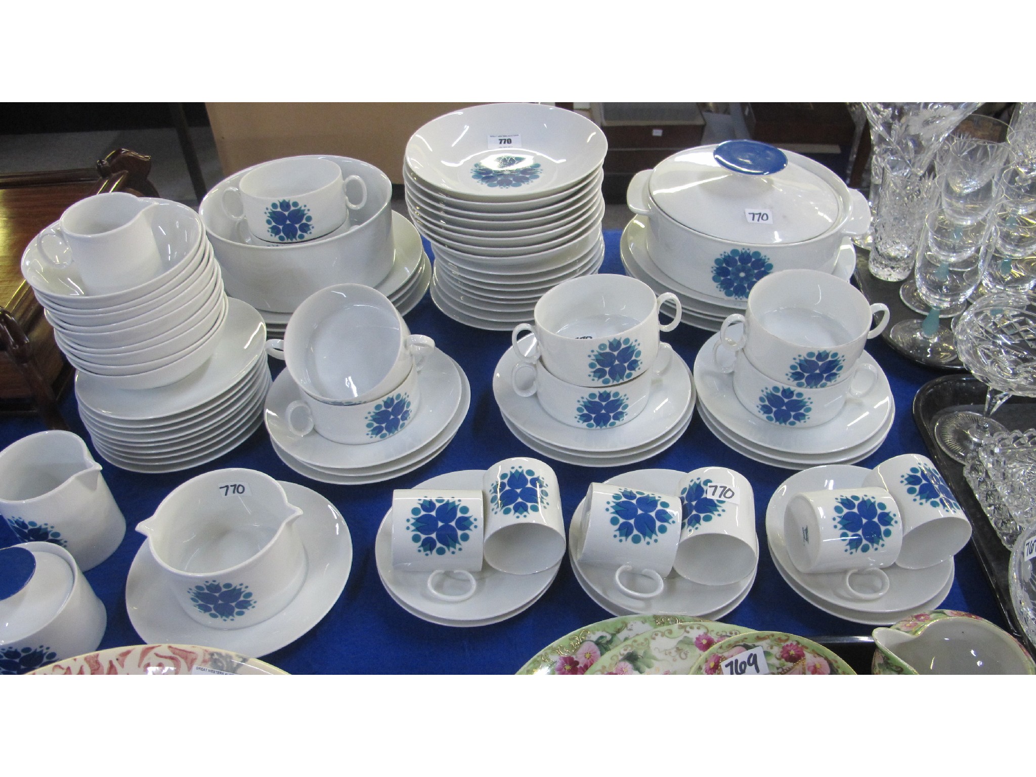 Appraisal: Thomas porcelain dinner service