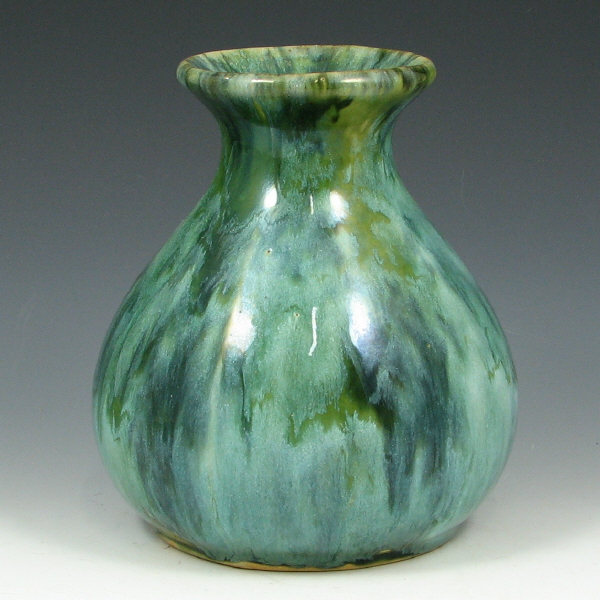 Appraisal: Brush McCoy Green Onyx Vase - Mint Brush McCoy green