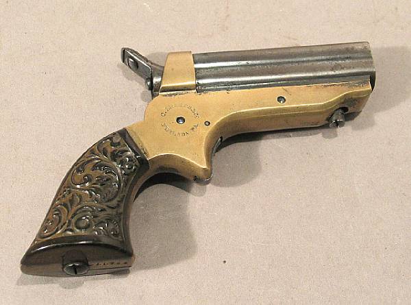 Appraisal: A C Sharps Model A four barrel pepperbox Serial no