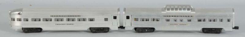 Appraisal: Lot of Lionel O-Gauge Aluminum Passenger Cars Description Post-war Includes