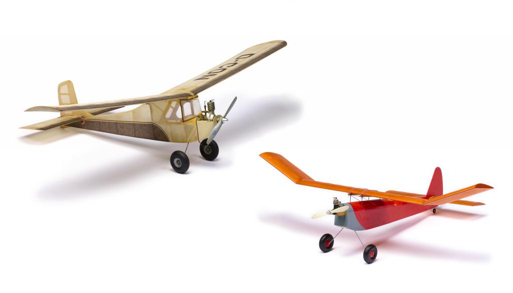 Appraisal: A CHRIS EDWARDS DESIGNED REDCLOUD VINTAGE STYLE FREE FLIGHT MODEL