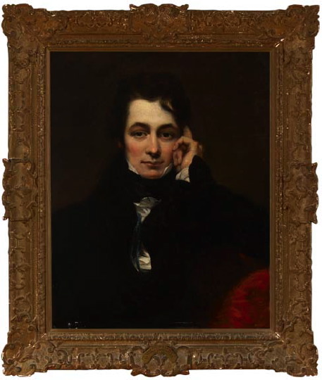 Appraisal: Circle of Sir Thomas Lawrence British - Portrait of John