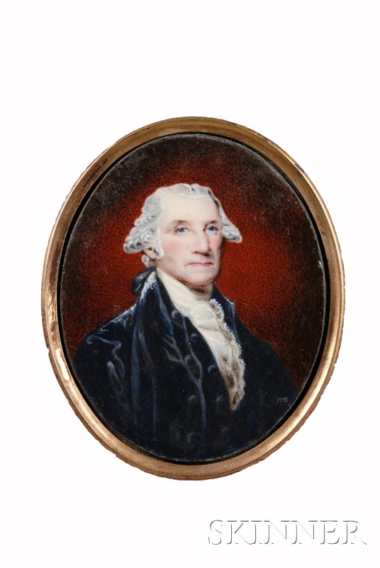 Appraisal: William Russell Birch American - after Gilbert Stuart American -