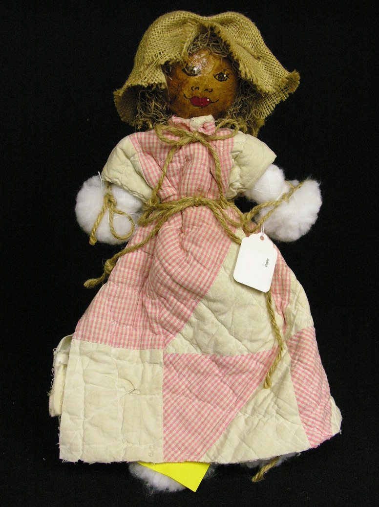 Appraisal: CAROLINE TOBACCO BARN DOLL Caroline is a folk Tobacco Barn