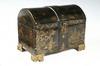 Appraisal: DOMED BOX - th c Chinese export black lacquered and