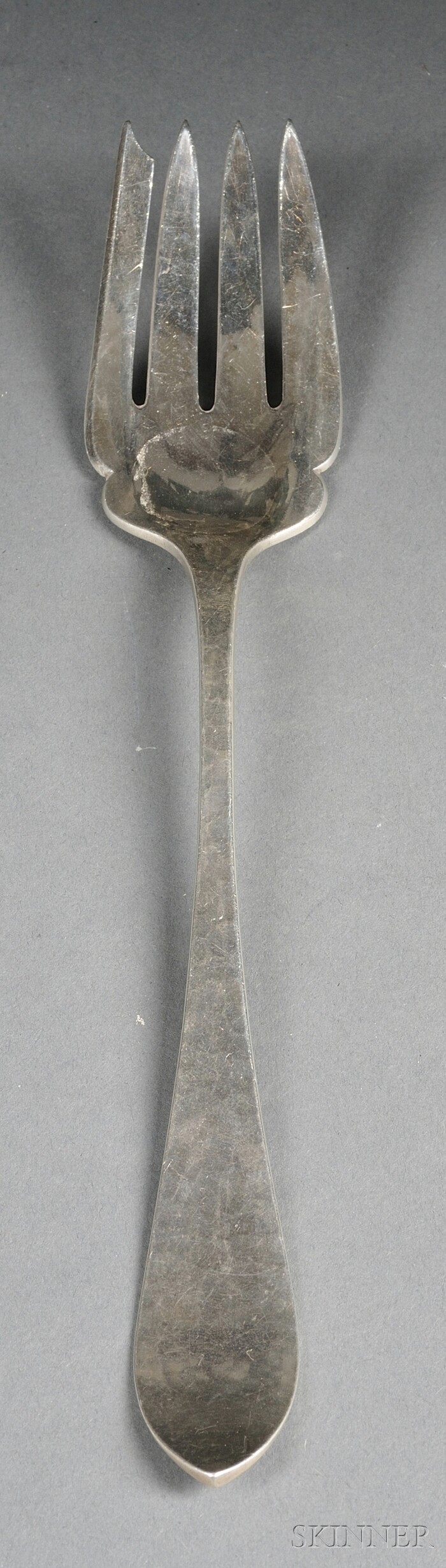 Appraisal: Kalo Silver Serving Fork Sterling silver Chicago Illinois early th