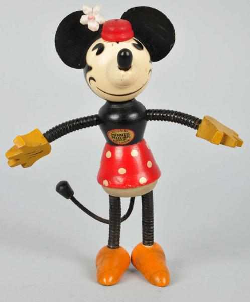 Appraisal: Walt Disney Minnie Mouse Fun-E-Flex Figure Description Largest size variation