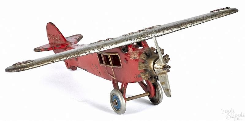 Appraisal: Dent cast iron Lucky Boy airplane Dent cast iron Lucky