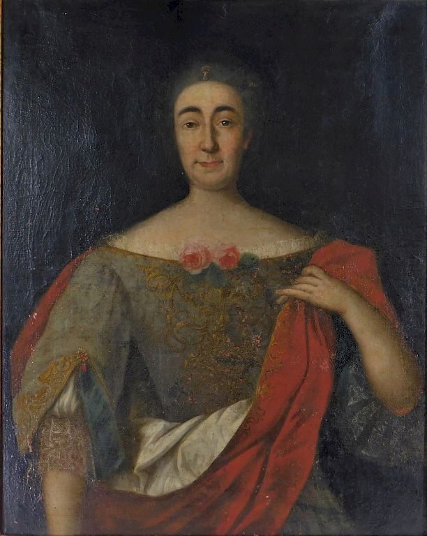 Appraisal: C French Jeanne Bernardine Portait Painting Jeanne Isabelle Bernardine France