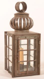 Appraisal: th Century Tin Candle Lantern th Century Tin Candle Lantern