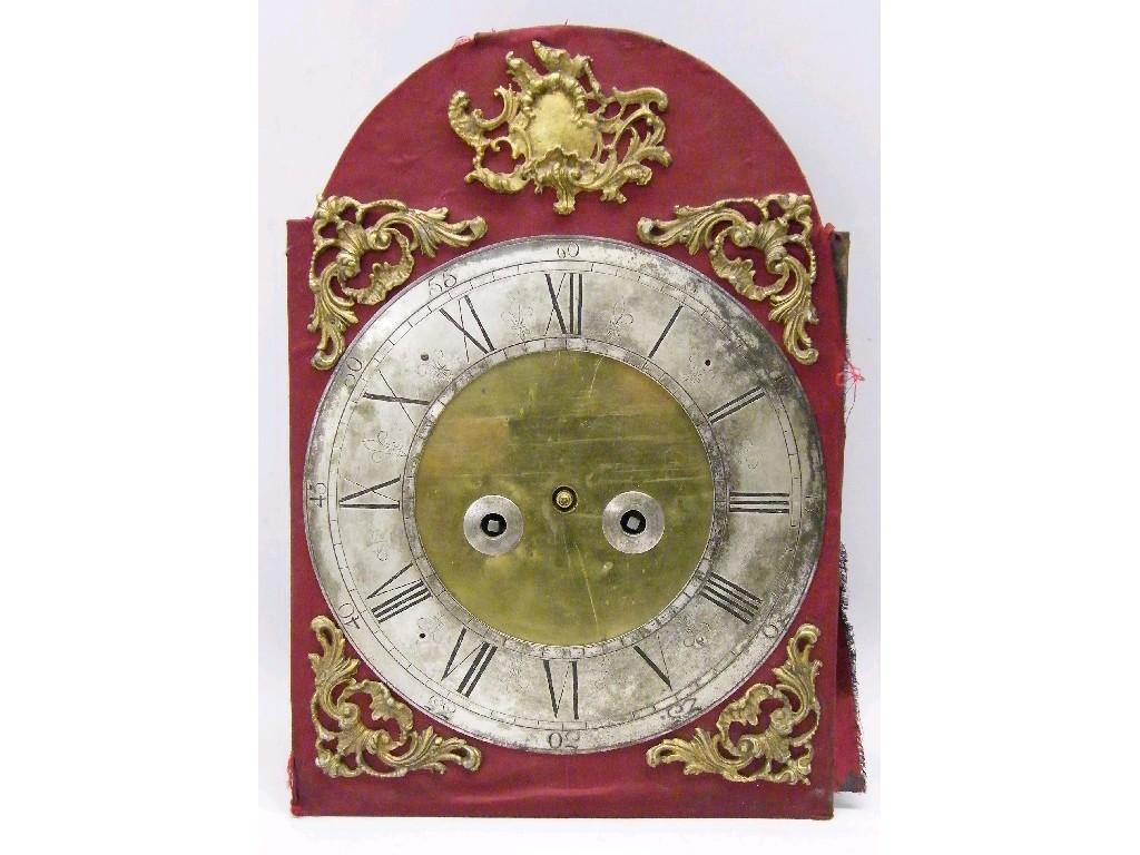 Appraisal: Stained walnut and ebonised two train Vienna regulator wall clock