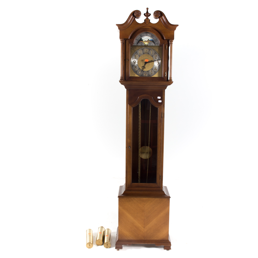 Appraisal: Colonial grandfather clock