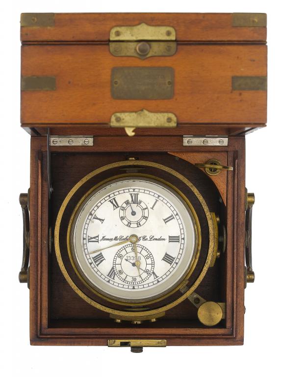 Appraisal: A TWO-DAY MARINE CHRONOMETER attributed to Thomas Mercer the silvered